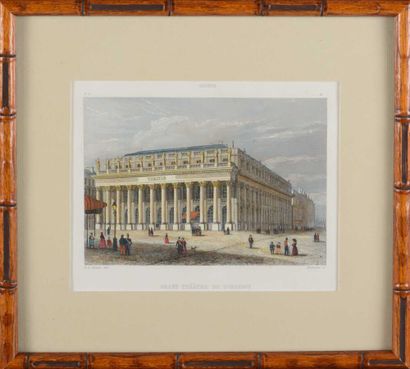 null Charles MERCEREAU (Rochefort, 1822-1864)

Vue des Quinconces et Vue du Grand-Théâtre,...