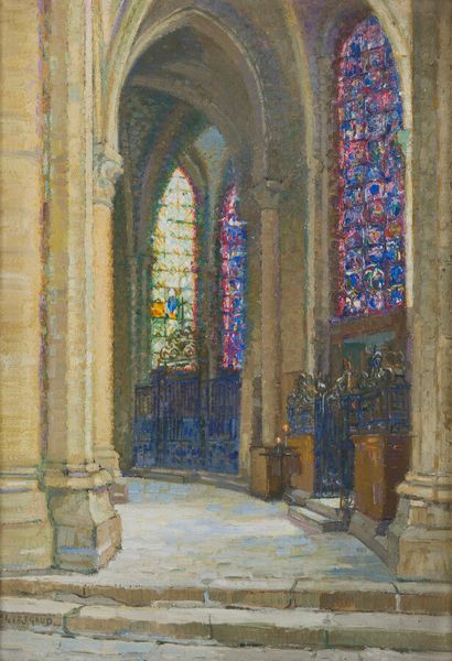null Pierre-Gaston RIGAUD (1874-1939)

Intérieur d'église

Huile sur toile, signée...