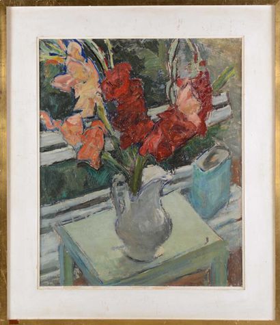 null Roger MATHIAS (1884-1971)

Bouquet de fleurs

Huile sur papier marouflé sur...
