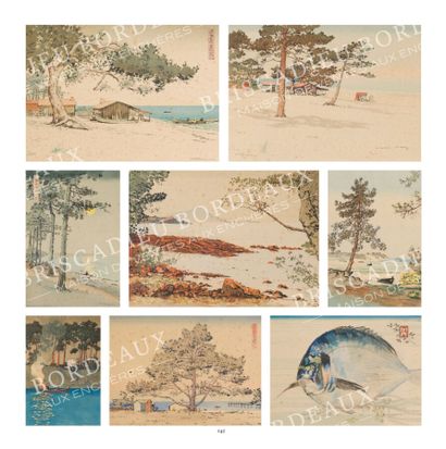 null Jean-Paul ALAUX (1876-1955)

Visions japonaises

Ensemble de douze estampes,...