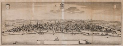 D'après Caspar MÉRIAN (1627-1686) 
Vue panoramique...
