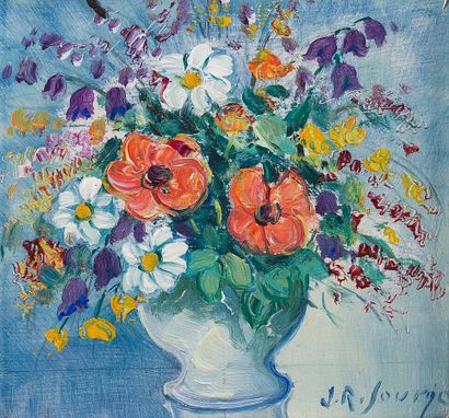 null Jean-Roger SOURGEN (1883-1978)

Bouquet de fleurs

Huile sur contreplaqué signé...