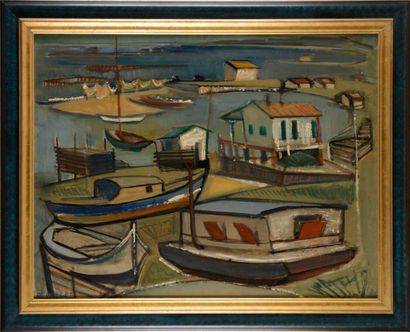 null Charles-Robert VALLET (1907-1993)

Ancien port de Piraillan

Huile sur panneau...