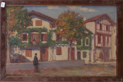 null Louis FLOUTIER (1882-1936)

Village basque

Huile sur carton signé en bas à...