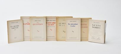 null [ÉDITIONS de MINUIT]

Ensemble de 8 publications aux Éditions de Minuit : 1/...