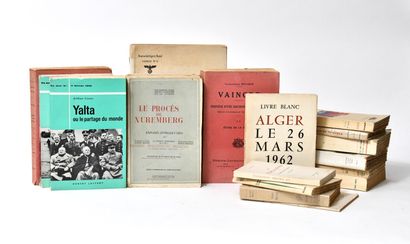 null [GUERRE 1939-1945 - WW2]

Réunion d'environ 25 volumes, la plupart brochés sur...