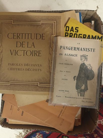 null [GUERRE 1939-1945]

Réunion de nombreuses plaquettes, revues et publications...