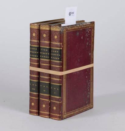 null BYRON (George Gordon, Lord)

The Works of Lord Byron. London, Murray, 1819.

3...