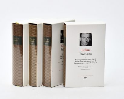 null La Pléiade

CÉLINE (Louis Ferdinand)

Romans. Paris, Gallimard La Pléiade, 1992.

4...