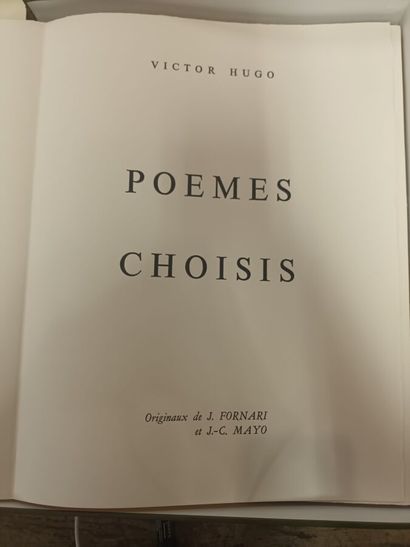 null HUGO (Victor) - [FORNARI (J.) & MAYO (J.-C.)]

Poèmes Choisis. Illustré de 10...