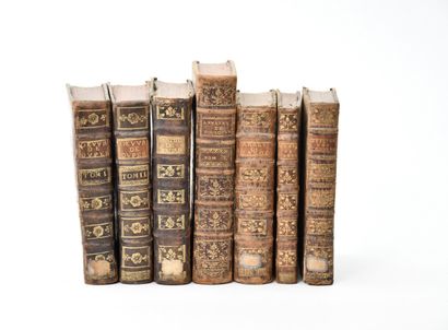 null [LAW]

Reunion of 7 volumes of law: - DUPERIER : Les oeuvres de feu noble Scipion...