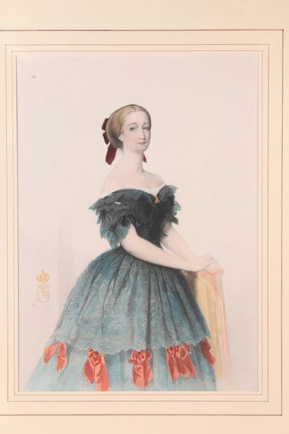 null Gravure couleurs XIXème siècle

"L'Impératrice Eugénie"

43 x 30,5 cm

Encadrée...