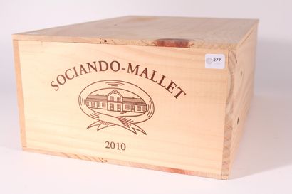 null 2010 - Château Sociando Mallet

Haut-Médoc Rouge - 12 blles (CBO)