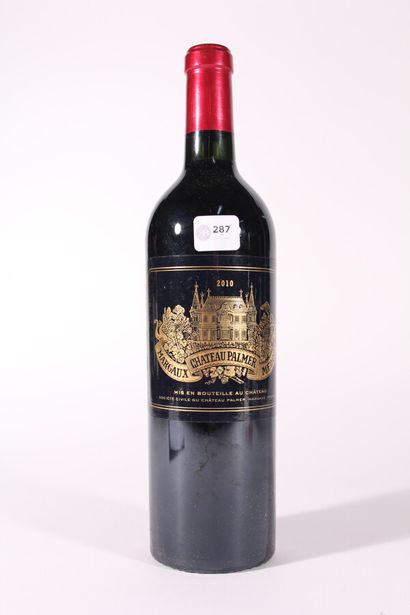 null 2010 - Château Palmer

Margaux Rouge - 1 blle