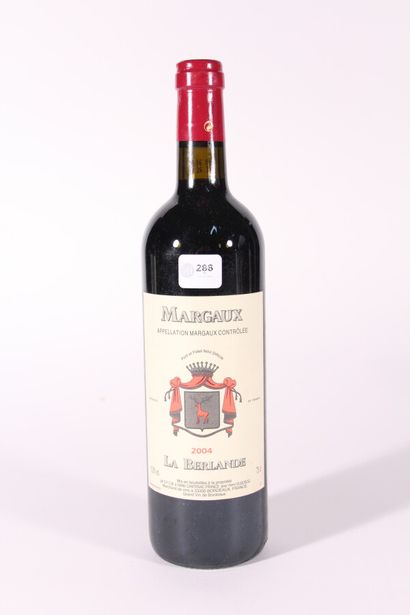 null 2004 - Château La Berlande

Margaux Rouge - 1 blle