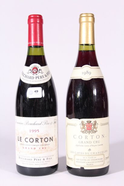 null 1989 - Les Caves du Chancelier

Corton Grand Cru Rouge - 1 blle 

1995 - Bouchard...