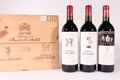 null Coffret trois bouteilles

1999 - Château d'Armailhac

Pauillac Rouge - 1 blle

1999...