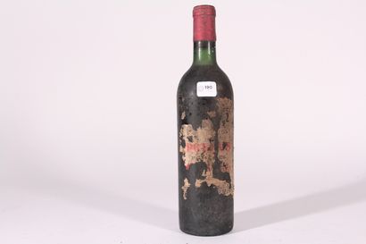 null 19?? - Petrus

Pomerol Rouge - 1 blle
