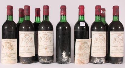 null 1975 - Château La Bridane

Saint-Julien Rouge - 10 blles (dont 2 sans étiquettes...