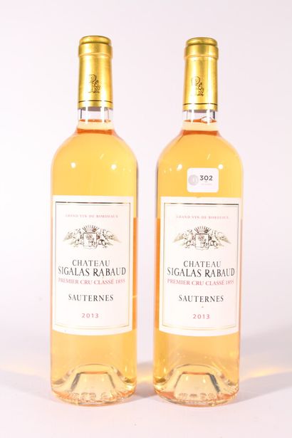 null 2013 - Château Sigalas Rabaud

Sauternes Blanc - 2 blles