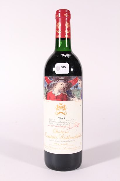 null 1985 - Château Mouton Rothschild

Pauillac Rouge - 1 blle (bas goulot)