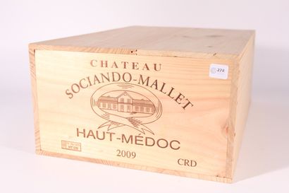 null 2009 - Château Sociando Mallet

Haut-Médoc Rouge - 12 blles (CBO)