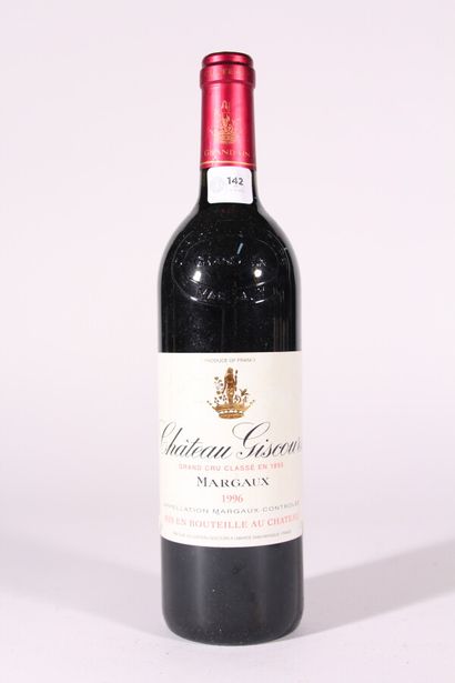 null 1996 - Château Giscours

Margaux Rouge - 1 blle