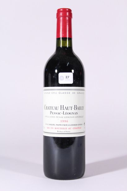 null 1996 - Château Haut-Bailly

Pessac-Léognan Rouge - 1 blle