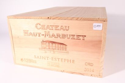 null 2014 - Château Haut-Marbuzet

Saint-Estèphe Rouge - 12 blles (CBO)