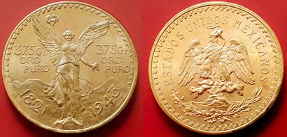 Mexique. 50 Pesos 1943. 89000 ex. frappés...