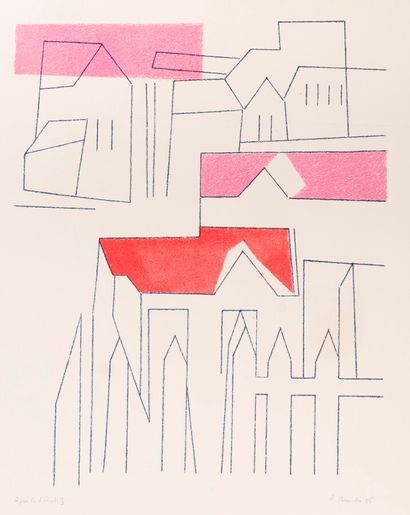 null André BEAUDIN (1895-1979)


The Houses, 1956


Artist's proof, lithograph, signed...