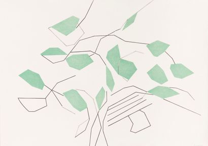 null André BEAUDIN (1895-1979)


Tree and leaves (trapped leaves), 1966


Lithograph...