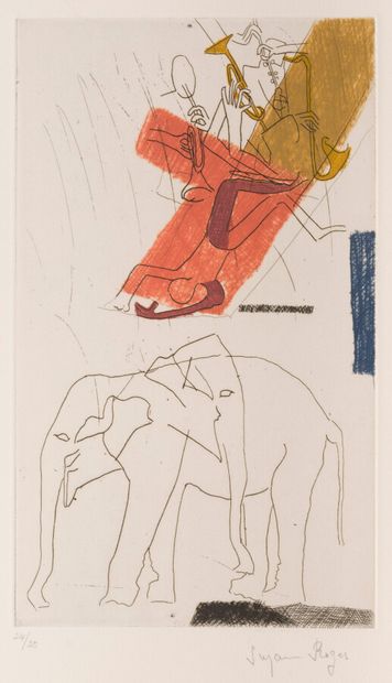 Suzanne ROGER (1899-1986)


Eléphant


Lithographie...