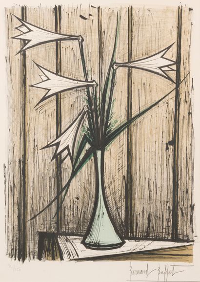 null Bernard BUFFET (1928-1999)


The Lilies, 1970


Lithograph in colors on vellum.


Signed,...