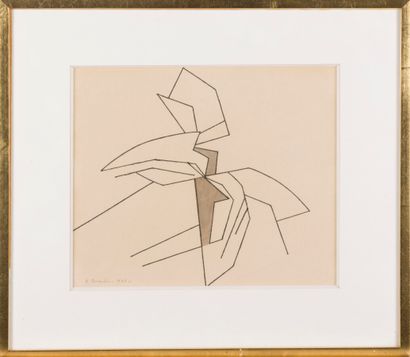 null André BEAUDIN (1895-1979)


Untitled, 1953


Drawing with pen and wash, 


signed...
