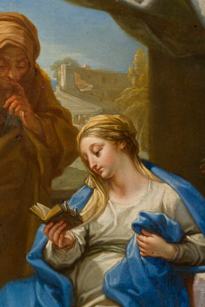 null Attribué à BENEDETTO LUTI (1666-1724)


Le sommeil de l'Enfant Jésus veillé...