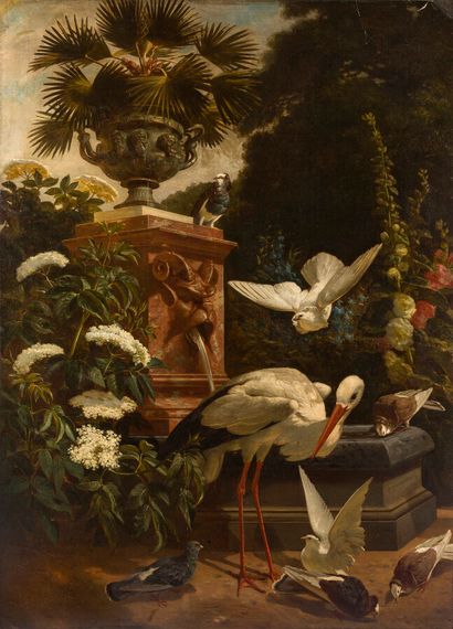 null Emile FAIVRE (1821-1868)


Flowers and birds in a park


Canvas signed lower...