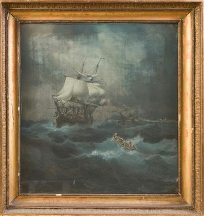 null Alexandre Jules NOEL (Brie-Comte-Robert 1752-Paris 1834)


Three-masted galleon...
