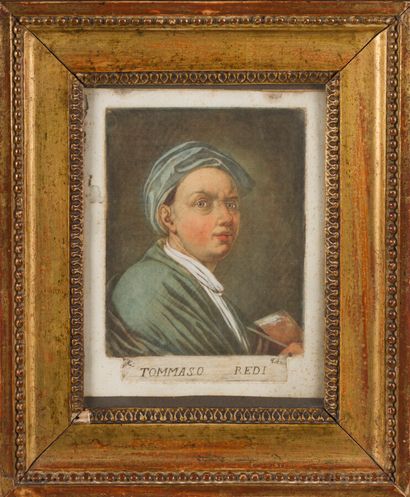 null Attribué à Carlo LASINIO (1757/59-1838)


Portrait Tommaso Redi, artiste peintre


Gravure...