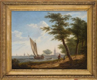null FRANTZ SWAGERS (UTRECHT, 1756PARIS, 1836)


Dutch landscape


Oil on canvas...