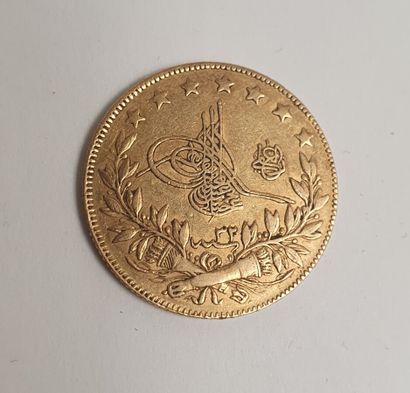 null 1 monnaie or - Turquie 

Poids : 7,17 grammes