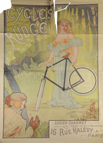 null Jacques Début

"Cycles Rudge" 1907

Imp Caby and Chardin

158 x 115 cm

Misses...