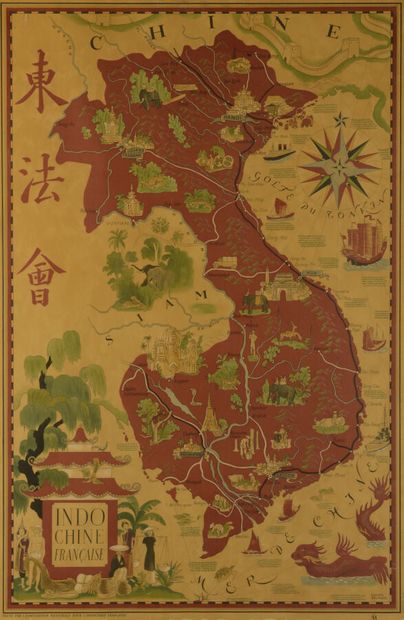 null Lucien Boucher 

French Indochina

Published by the national association for...