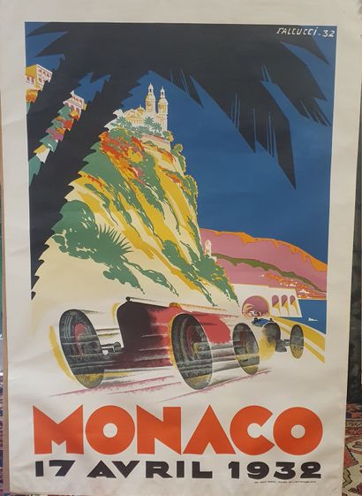 null MONACO - MOTORING

Monaco Grand Prix 1932. Drawing by Falcucci (1932). Printed...