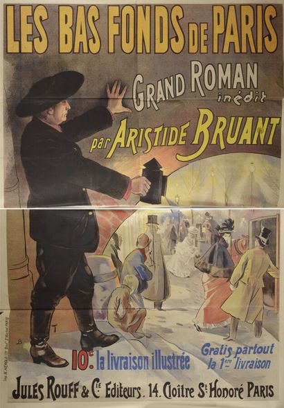 null « Les Bas fonds de Paris »

Roman d'Aristide Bruant

Imp H.Hérold

200 x 140...