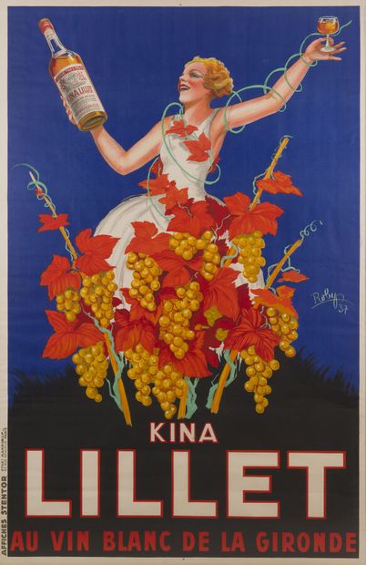 null Roby

Kina Lillet, 1937

Affiches Stentor

198 x 130 cm

Encadrée