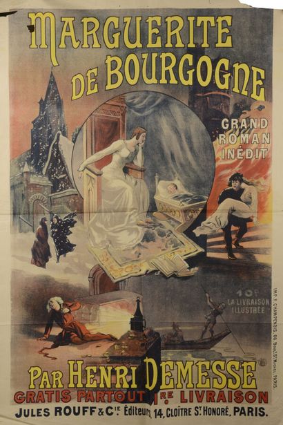 null « Marguerite de Bourgogne »

105 x 153 cm

Imp Champenois

Manques dans les...