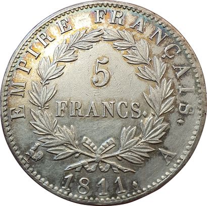 null 5 Francs 1811 A. Paris. F.307/27. qSUP