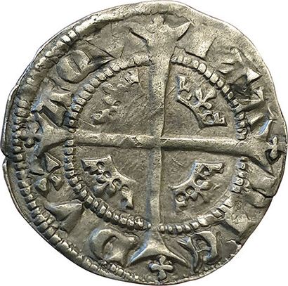 null Aquitaine. Edouard III. 1317-1355. Esterlin. A/ EDWARD REX ANGL. R/ DVX AQVITANIE....