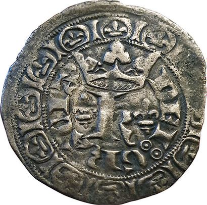 null Charles V. 1364-1380. Blanc au K. 2,27grs. Dy.363. TTB